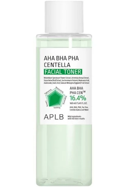 APLB AHA BHA PHA Centella Facial Toner