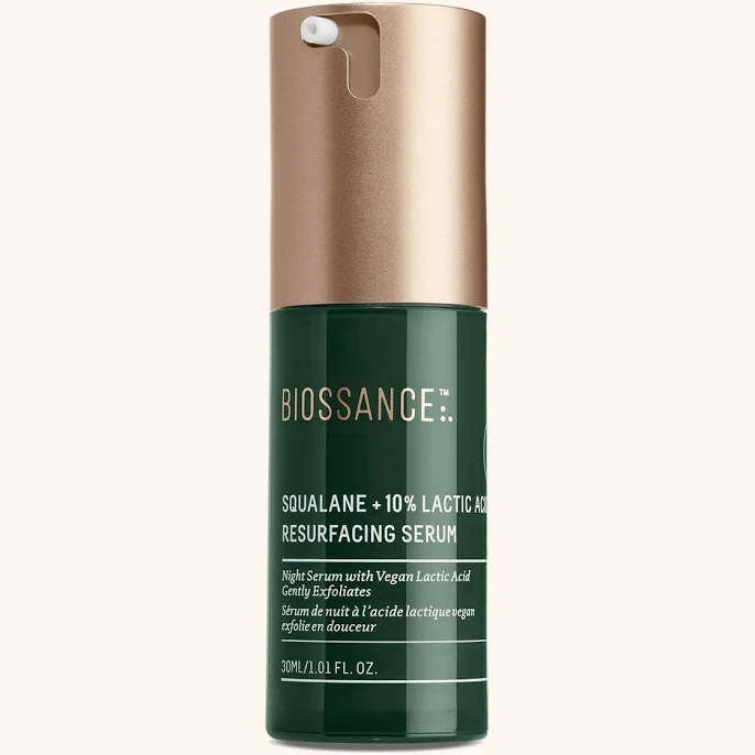 Biossance Squalane + Lactic Acid Resurfacing Night Serum