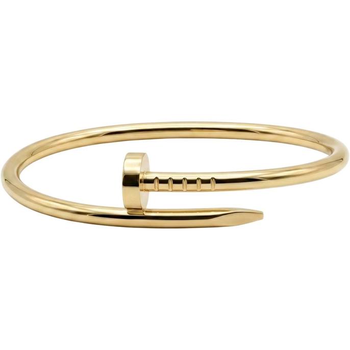 BOZ Jewelry 18K Gold Nail Cuff Bracelet