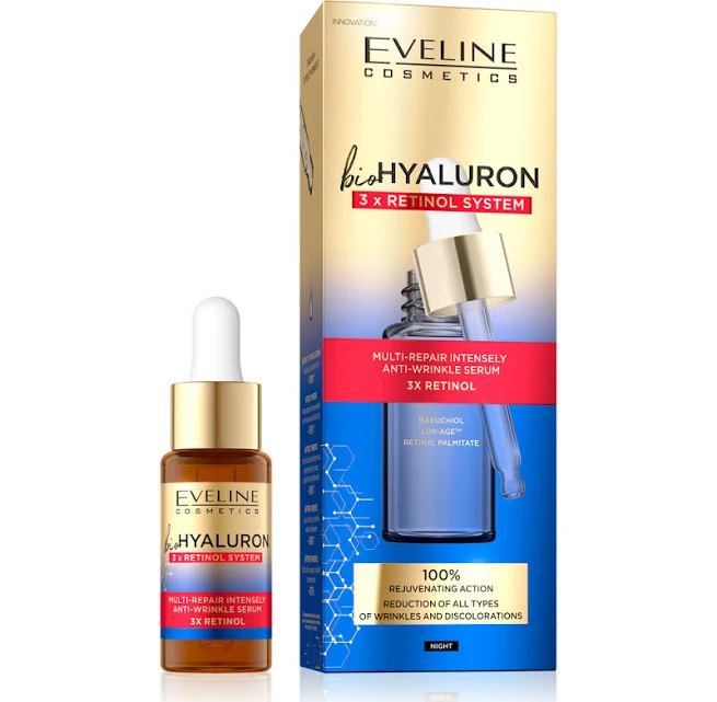 Eveline BioHyaluron 3x Retinol System Multi Repair Anti-Wrinkle Serum
