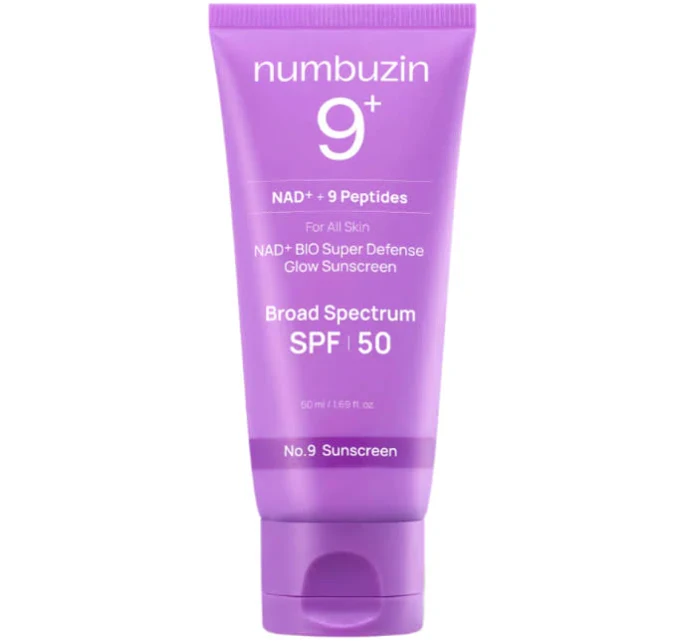 Numbuzin No.9 NAD+ Bio Super Defense Glow Sunscreen