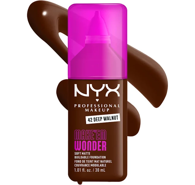 NYX Professional Makeup Make 'Em Wonder 24H Soft Matte Foundation