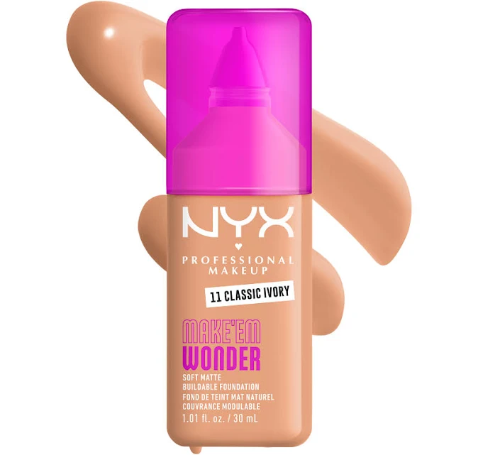 NYX Professional Makeup Make 'Em Wonder Soft Matte Foundation